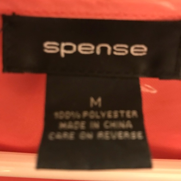 Silk blouse pink salmon color - Picture 2 of 3